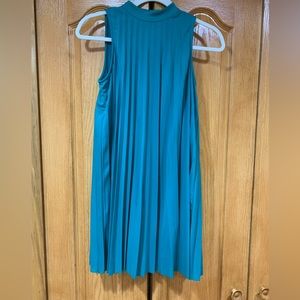 Plenty by Tracy Reese teal sleeveless dress. Size XXS petite.